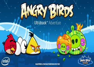 Angry Birds in Ultrabook Adventure