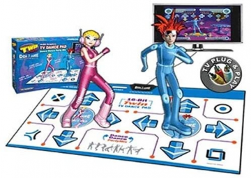 DDR Game Party Mix TV Plug & Play Twin-Pro 2 Player Dance Pad