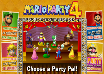 Mario Party 4 Flash Game