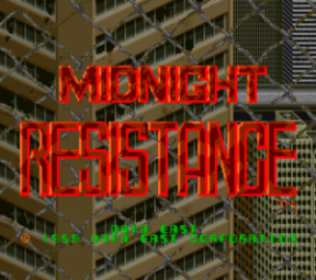 Midnight Resistance (Arcade)