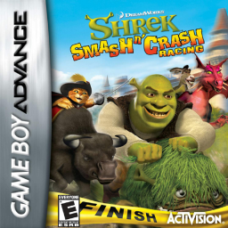 Shrek Smash n Crash Racing GBA