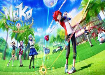 Neko Golf Anime Golf