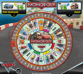 Cars 2: Monopoly