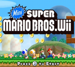 Mini Super Mario Bros. Wii