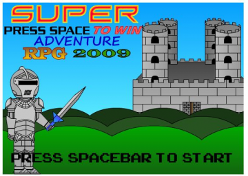 Super Press Space To Win Action RPG