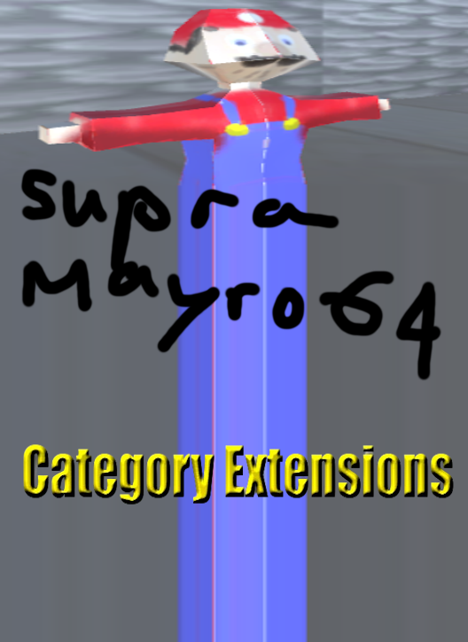 Supra Mayro 64 Category Extensions
