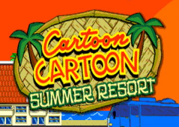 Cartoon Cartoon Summer Resort