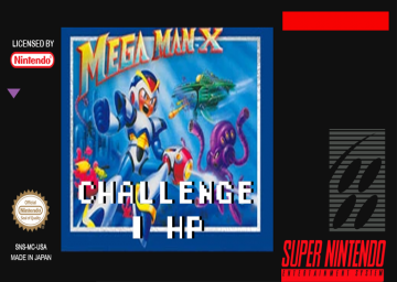 Mega Man X Challenge 1 HP