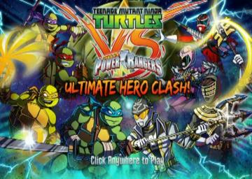 Teenage Mutant Ninja Turtles vs Power Rangers: Ultimate Hero Clash!