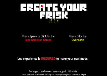Create Your Frisk