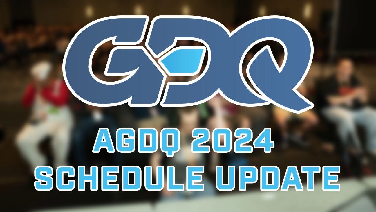 AGDQ 2024 Schedule Updated W/ 2nd Submission Period Runs!