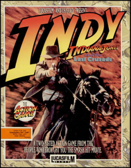 Indiana Jones and the Last Crusade (Commodore 64)