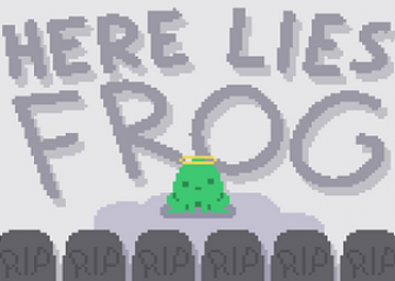 Here lies frog