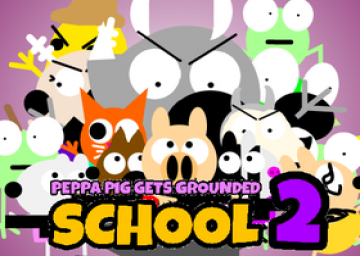 Peppa Pig Gets Grounded School 2