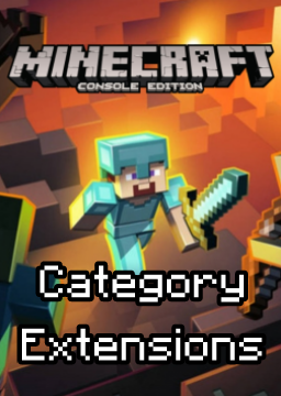 Minecraft: Legacy Console Edition Category Extensions