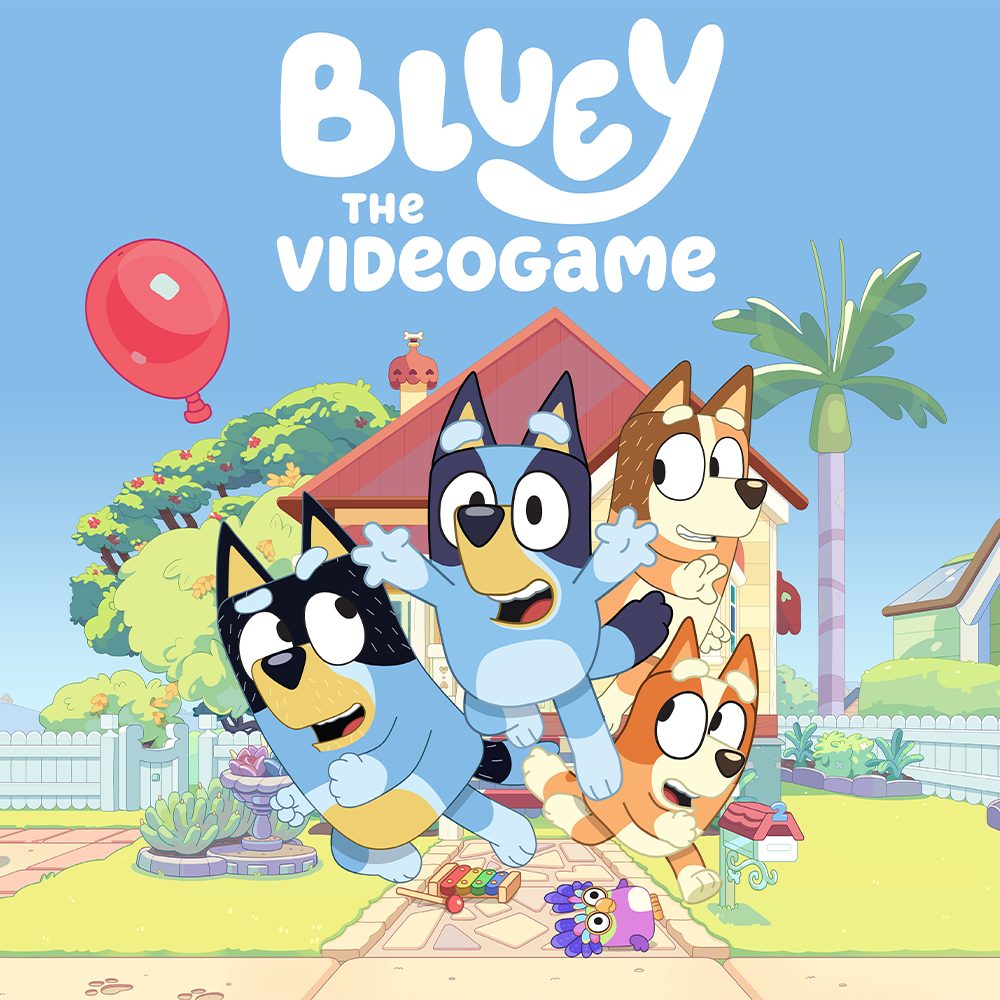 Bluey: The Videogame's cover