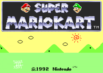 Super Mario Kart (Scratch)