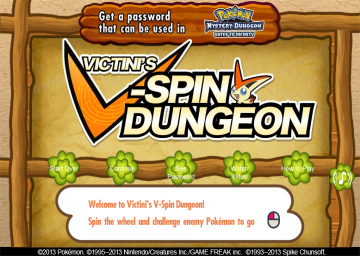 Victini's V-Spin Dungeon