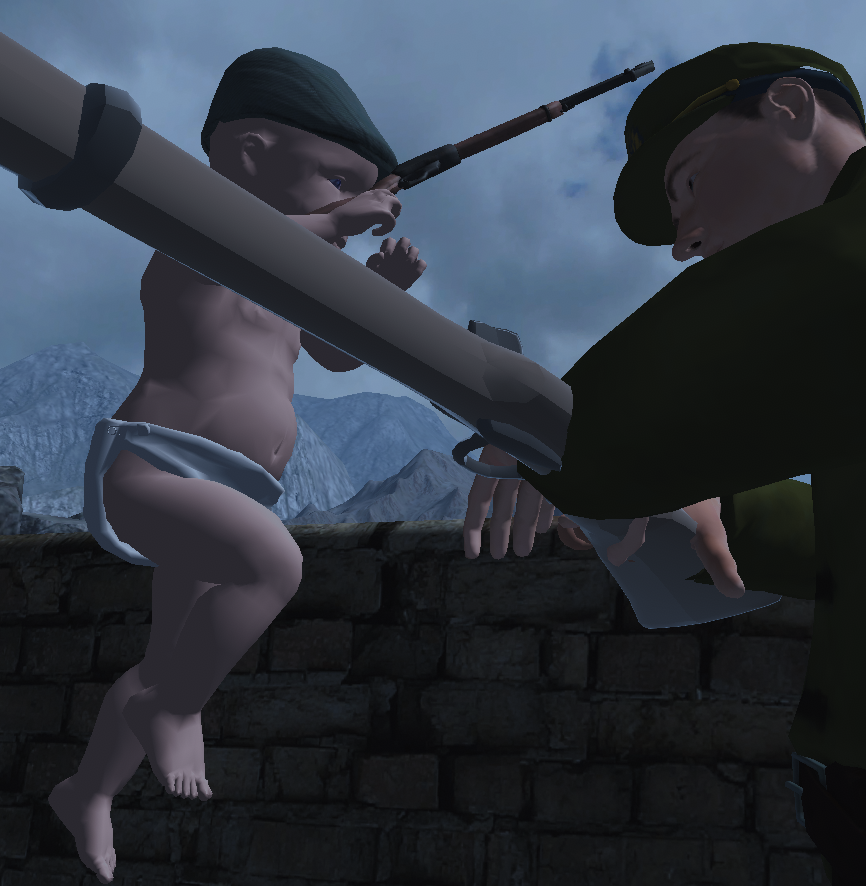Irish Baby Rifleman
