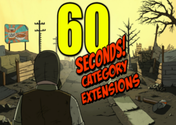 60 Seconds! Category Extensions