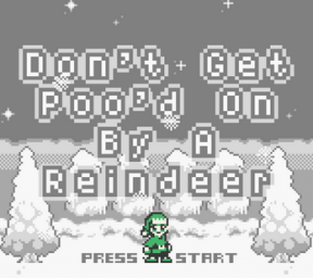 Don't Get Poo'd On By A Reindeer
