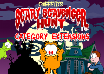 Garfield's Scary Scavenger Hunt Category Extensions