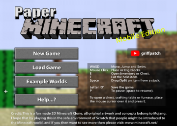 Paper Minecraft (Mobile)