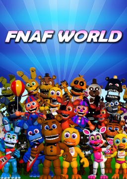 FNAF WORLD REDACTED!! [Hard Mode] 