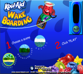 Kool-Aid Wake Boarding