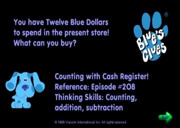 Blue’s Clues: Counting with Cash Register 