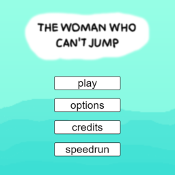 The Woman Who Can't Jump (Jumpless World)