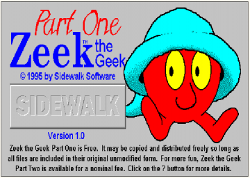 Zeek the Geek: Part One