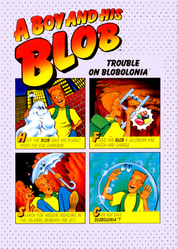 David Crane's A Boy and His Blob: Trouble on Blobolonia
