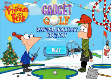 Phineas and Ferb: Gadget Golf Winter Holiday Edition