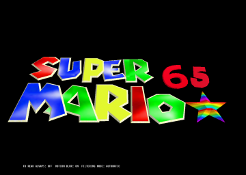 Super Mario 65: The Rainbow Stars