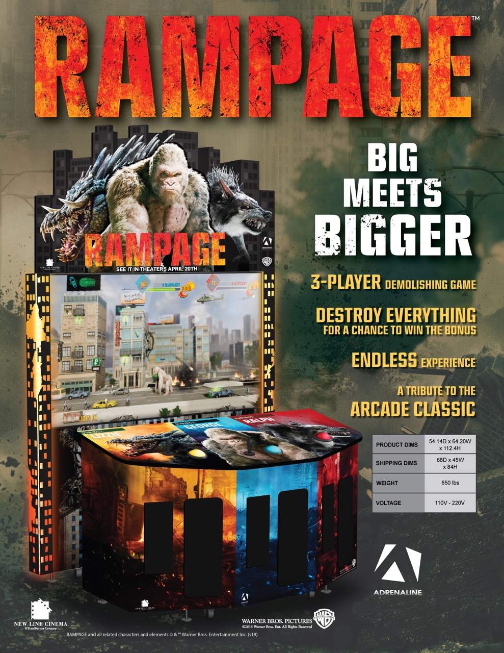 Rampage (Arcade 2018)