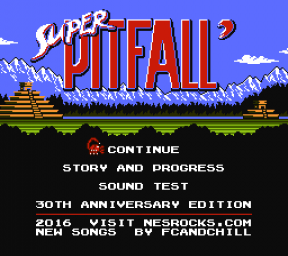 Super Pitfall 30th Anniversary Edition