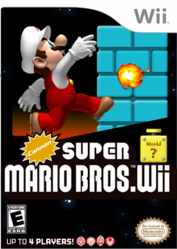 Cannon Super Mario Bros. Wii