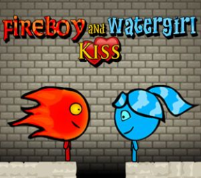 Fireboy and Watergirl Kiss