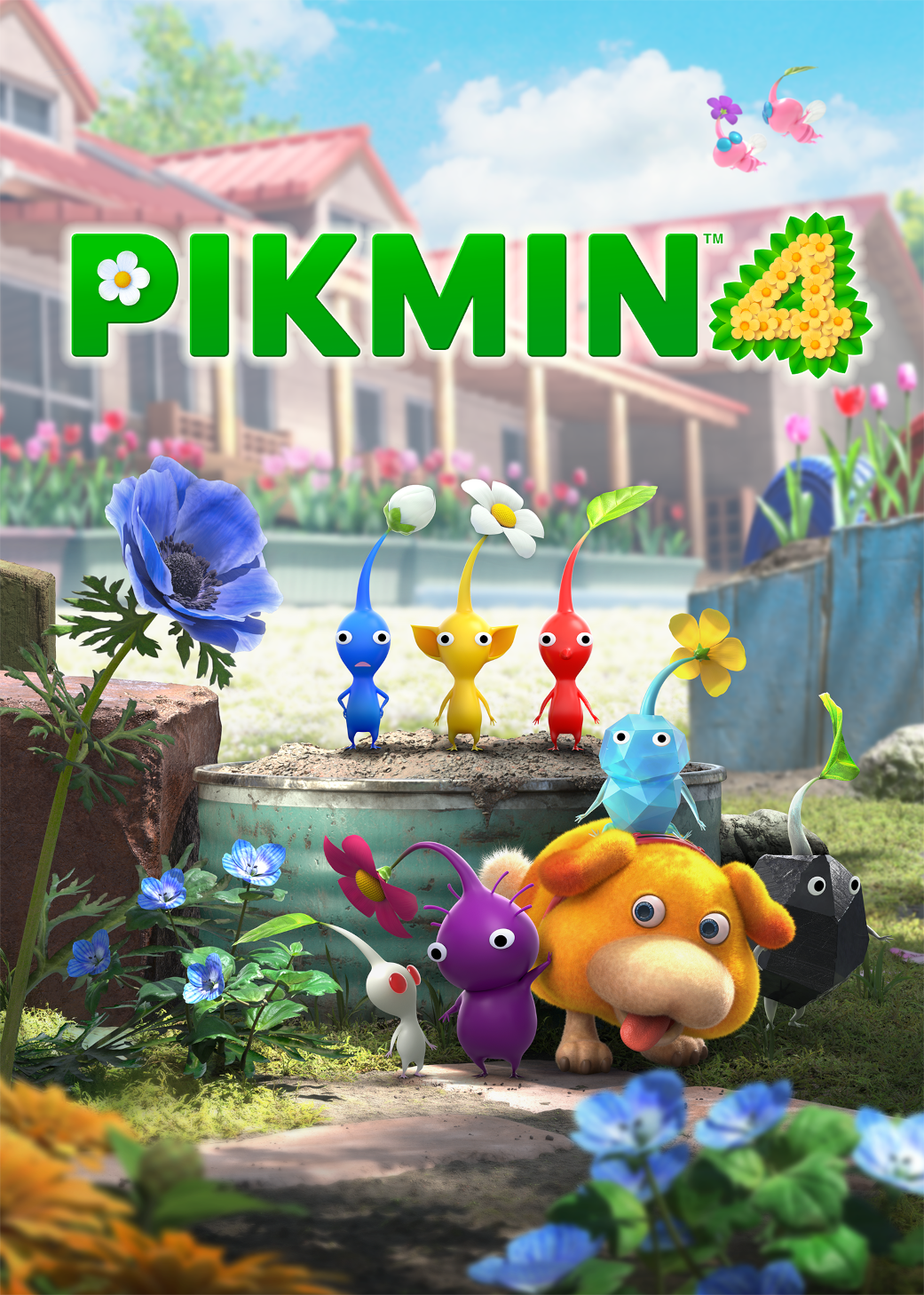 Pikmin 4's cover