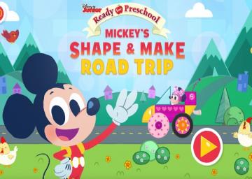 Ready for Preschool: Mickey's Shape and Make Road Trip