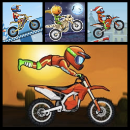 MOTO X3M 3 - Bike Racing Games - Motocross Racing - Level 61 - 75