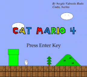 Cat Mario 4 - Speedrun