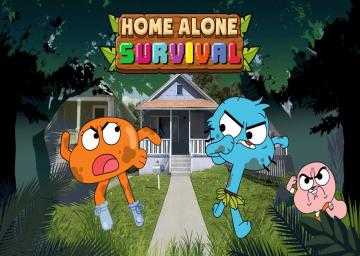 The Amazing World Of Gumball: Home Alone Survival