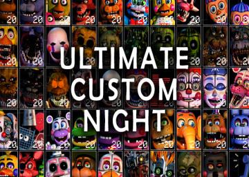 five nights at freddys ultimate custom night | Poster