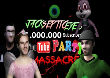 Jacksepticeye's 1 Million Subscriber Youtube Party Massacre