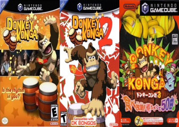 Multiple Donkey Konga Games
