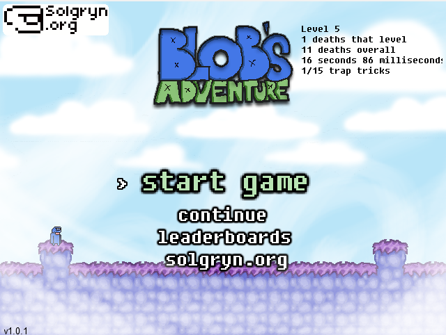 Blob's Adventure: Flash