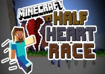 Minecraft: Half Heart Race