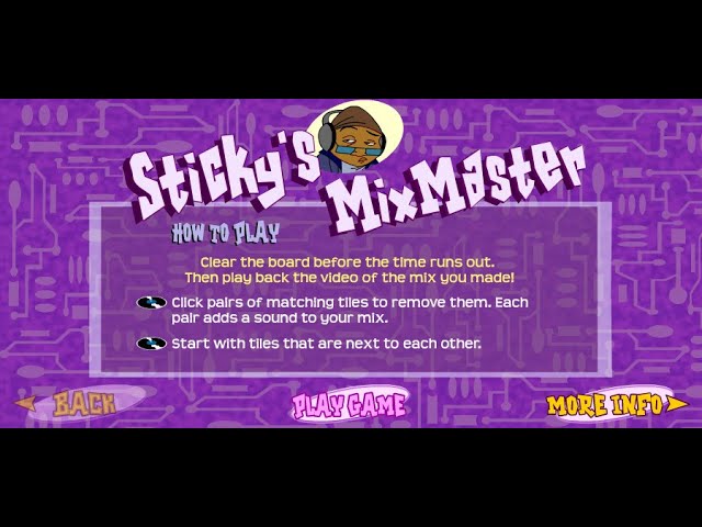 Sticky's Mixmaster